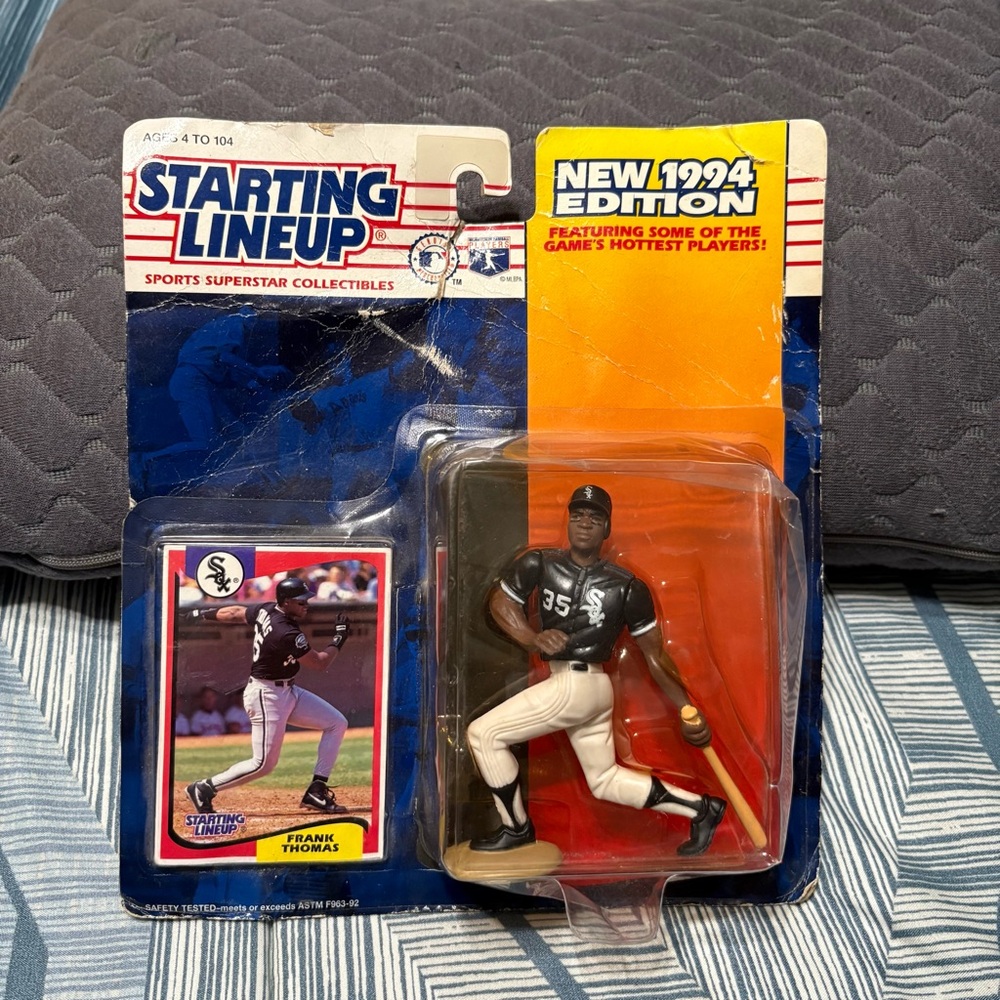 Starting Lineup Frank Thomas Figure With Card 1994